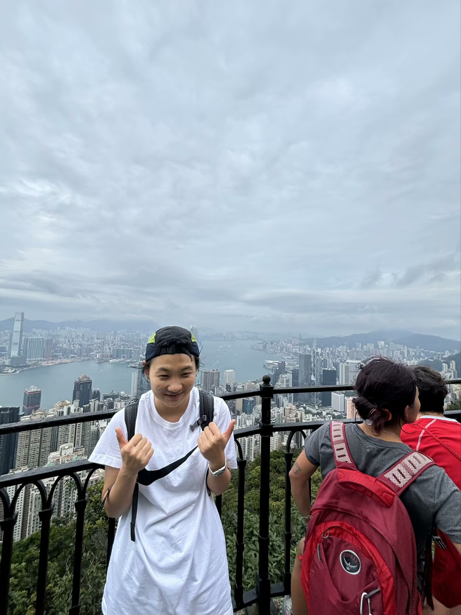 Me at Victoria Peak (The Peak)